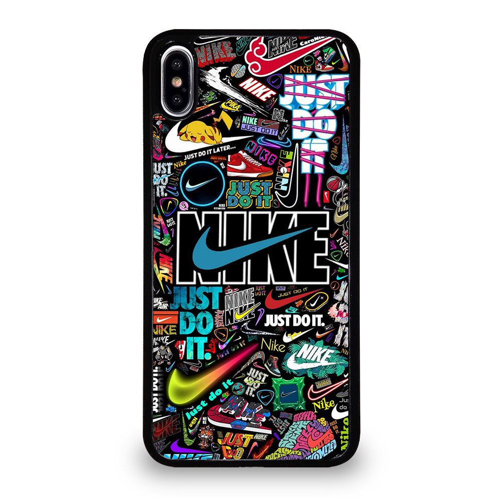 NIKE STICKER COLLAGE iPhone XS Max Case Cover
