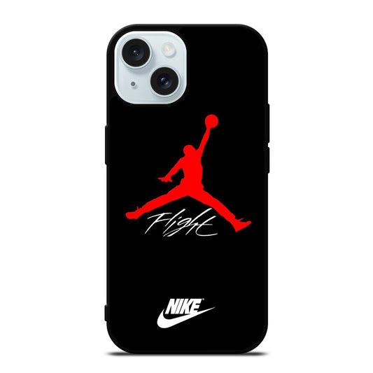 NIKE AIR JORDAN LOGO iPhone 15 Case Cover