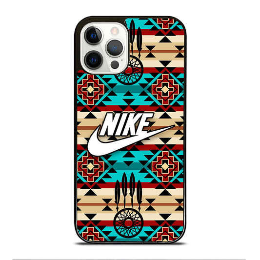 NIKE AZTEC PATTERN 1 iPhone 12 Pro Case Cover