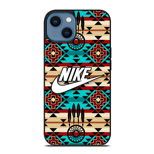 NIKE AZTEC PATTERN 1 iPhone 14 Case Cover