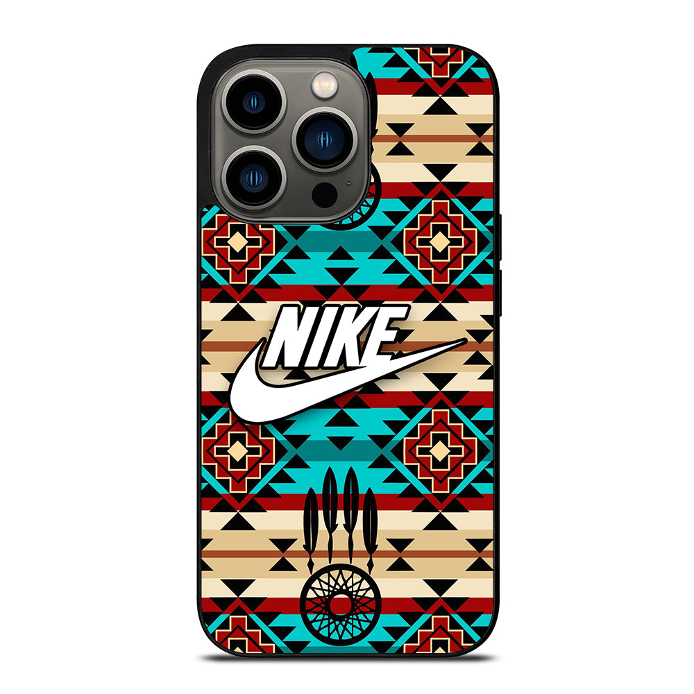 NIKE AZTEC PATTERN 1 iPhone 13 Pro Case Cover