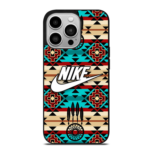 NIKE AZTEC PATTERN 1 iPhone 14 Pro Case Cover