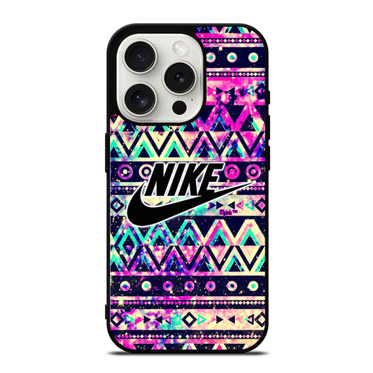 NIKE AZTEC PATTERN 2 iPhone 15 Pro Case Cover
