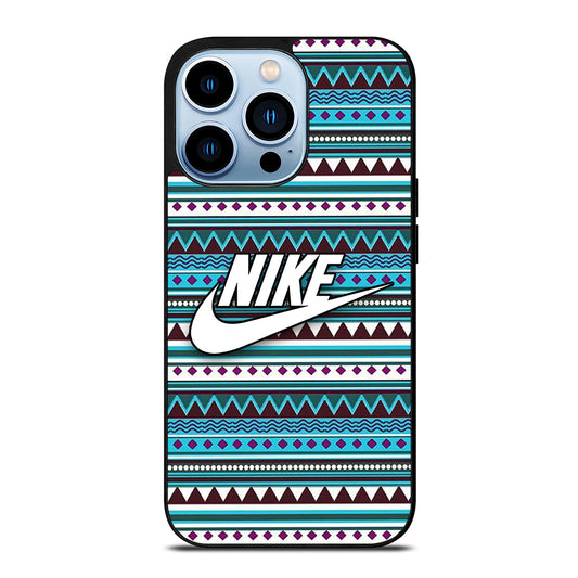 NIKE AZTEC PATTERN 3 iPhone 13 Pro Max Case Cover