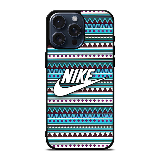 NIKE AZTEC PATTERN 3 iPhone 15 Pro Max Case Cover