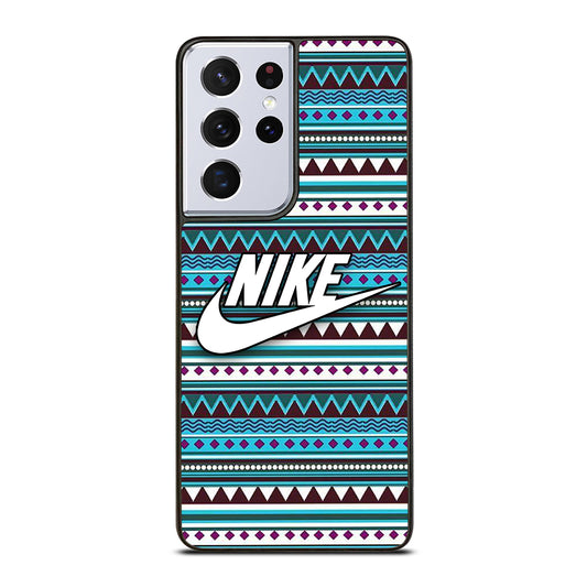 NIKE AZTEC PATTERN 3 Samsung Galaxy S21 Ultra Case Cover