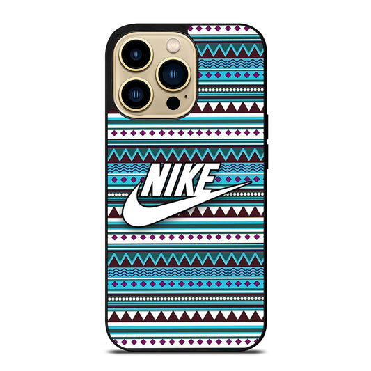 NIKE AZTEC PATTERN 3 iPhone 14 Pro Max Case Cover