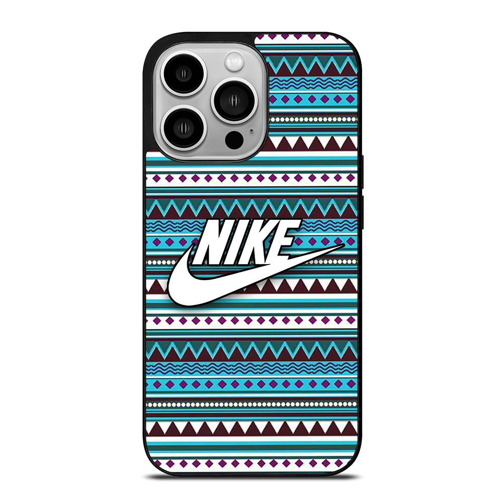 NIKE AZTEC PATTERN 3 iPhone 14 Pro Case Cover
