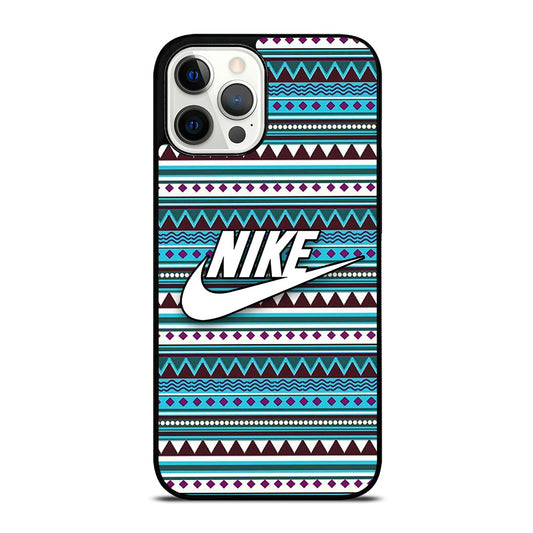 NIKE AZTEC PATTERN 3 iPhone 12 Pro Max Case Cover