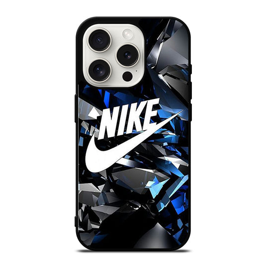NIKE CRYSTAL LOGO iPhone 15 Pro Case Cover