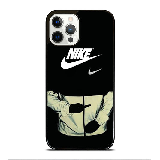 NIKE MIDDLE FINGER LOGO iPhone 12 Pro Case Cover