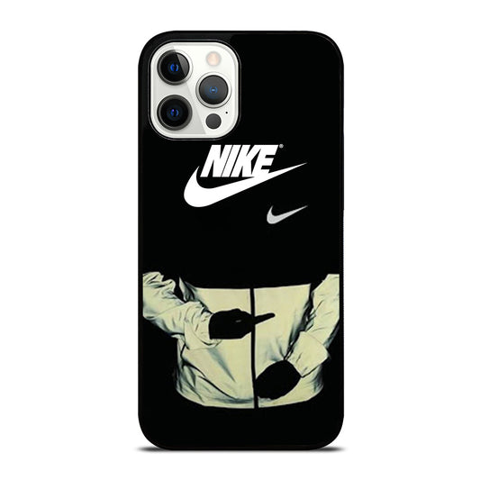 NIKE MIDDLE FINGER LOGO iPhone 12 Pro Max Case Cover