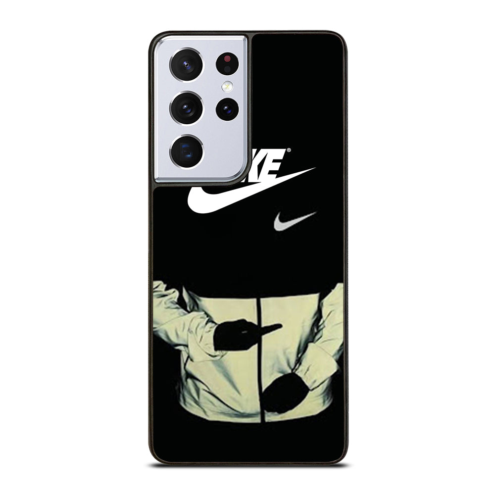 NIKE MIDDLE FINGER LOGO Samsung Galaxy S21 Ultra Case Cover