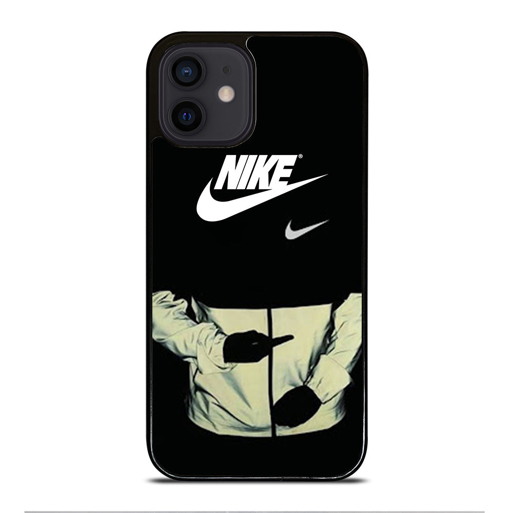 NIKE MIDDLE FINGER LOGO iPhone 12 Mini Case Cover