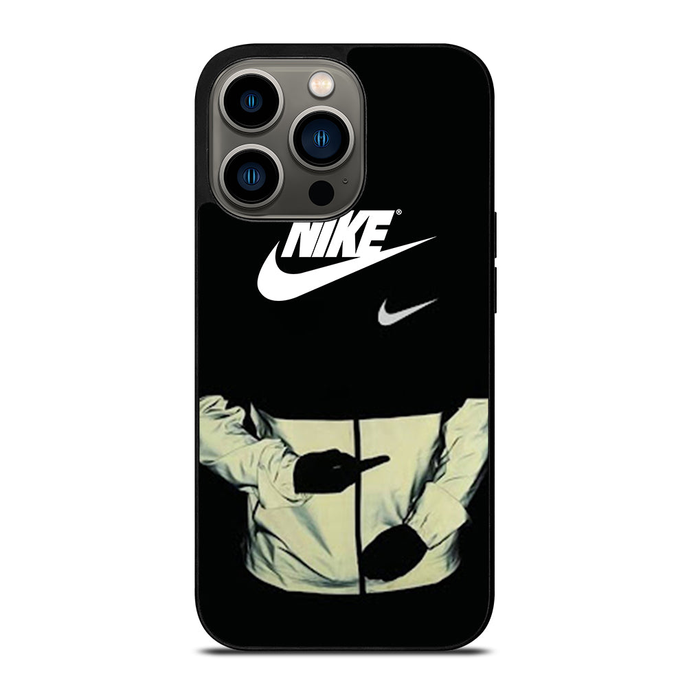 NIKE MIDDLE FINGER LOGO iPhone 13 Pro Case Cover