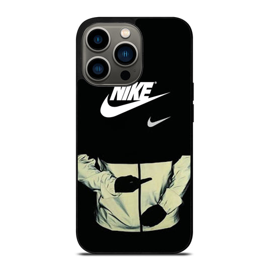 NIKE MIDDLE FINGER LOGO iPhone 13 Pro Case Cover