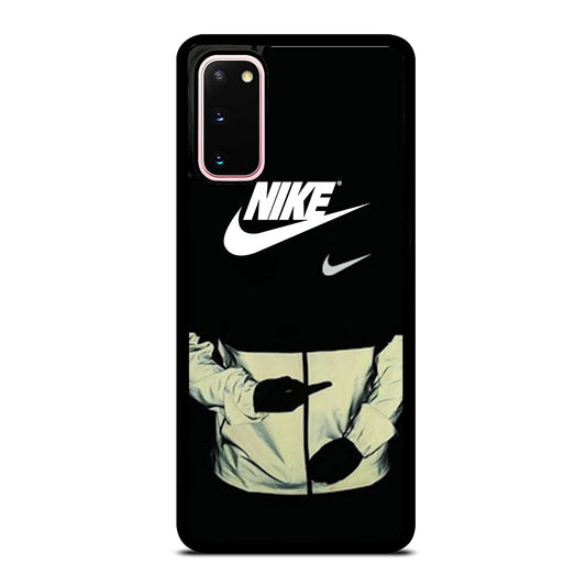 NIKE MIDDLE FINGER LOGO Samsung Galaxy S20 Case Cover