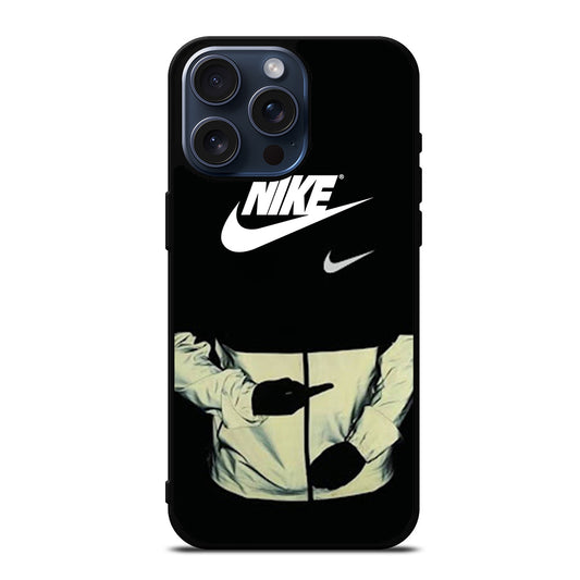 NIKE MIDDLE FINGER LOGO iPhone 15 Pro Max Case Cover
