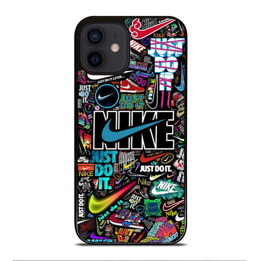 NIKE STICKER COLLAGE iPhone 12 Mini Case Cover