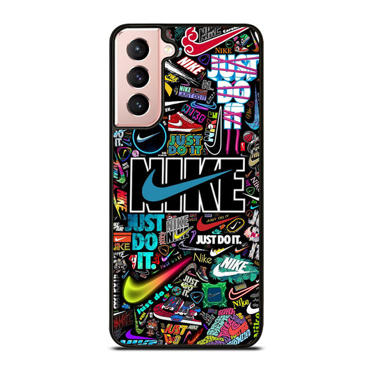NIKE STICKER COLLAGE Samsung Galaxy S21 Case Cover