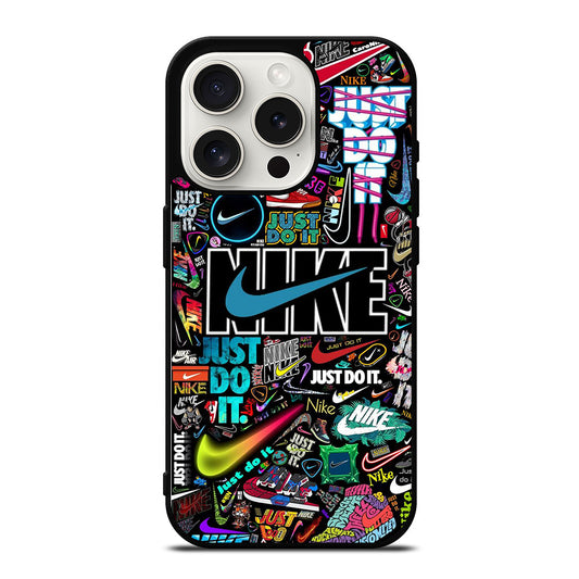 NIKE STICKER COLLAGE iPhone 15 Pro Case Cover
