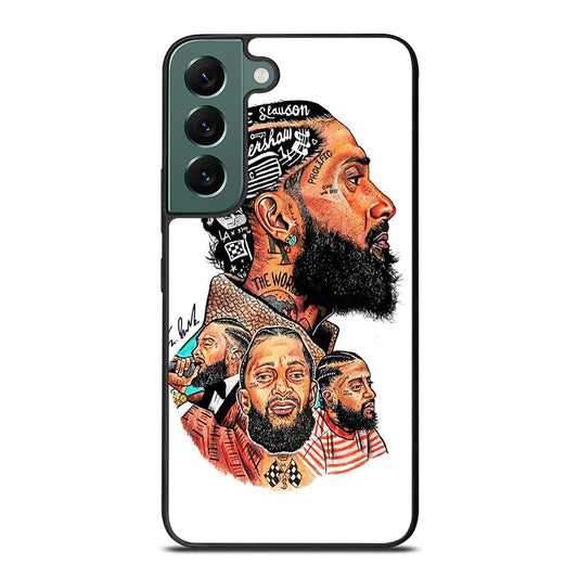 NIPSEY HUSSLE RAPPER ARTWORK Samsung Galaxy S22 Case Cover