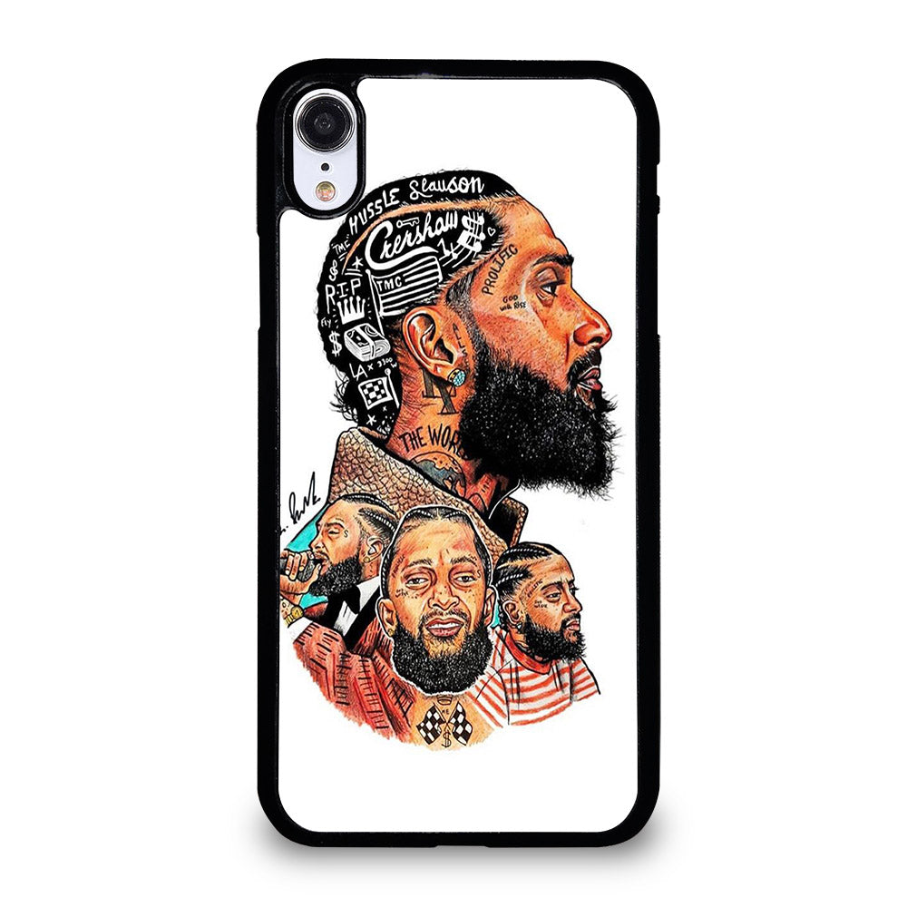 NIPSEY HUSSLE RAPPER ARTWORK iPhone XR Case Cover