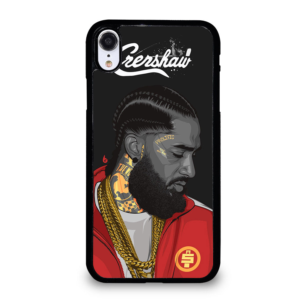 NIPSEY HUSSLE RAPPER ART iPhone XR Case Cover