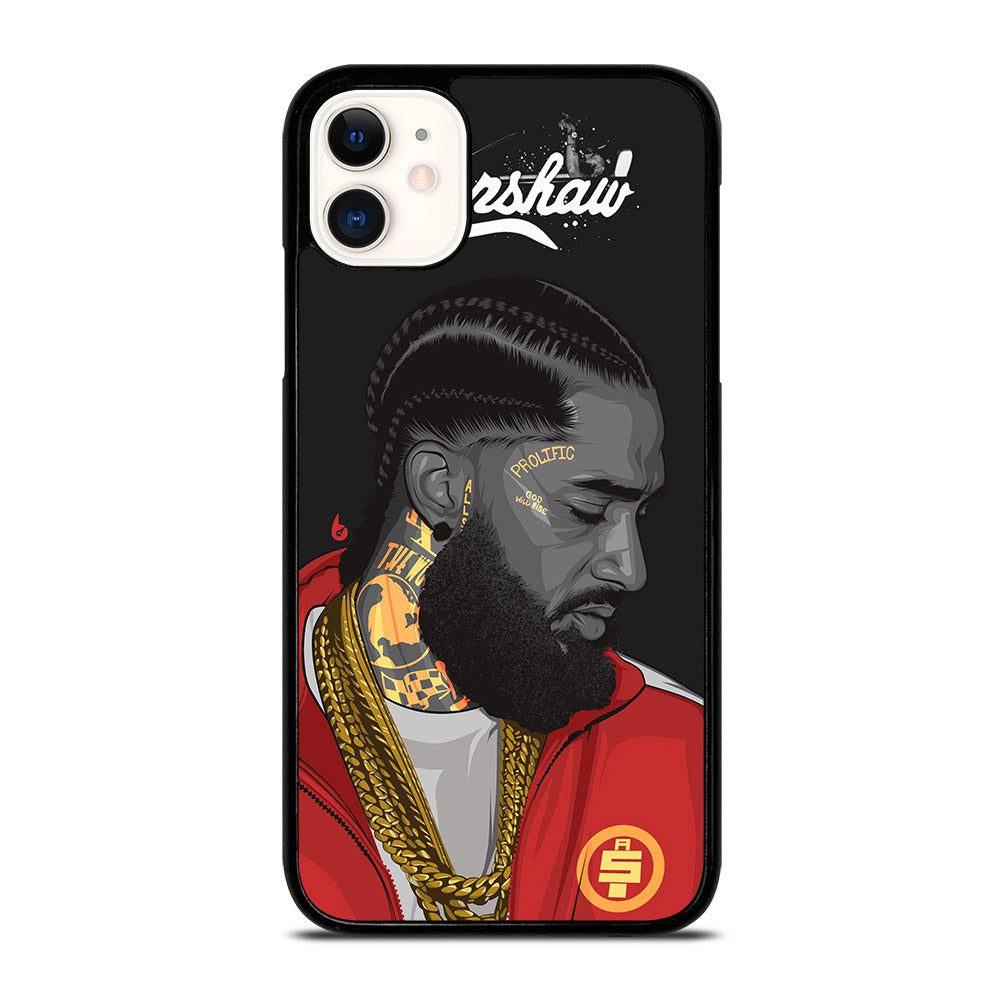 NIPSEY HUSSLE RAPPER ART iPhone 11 Case Cover
