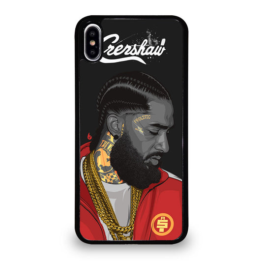 NIPSEY HUSSLE RAPPER ART iPhone XS Max Case Cover