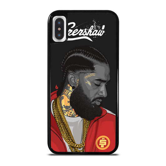 NIPSEY HUSSLE RAPPER ART iPhone X / XS Case Cover