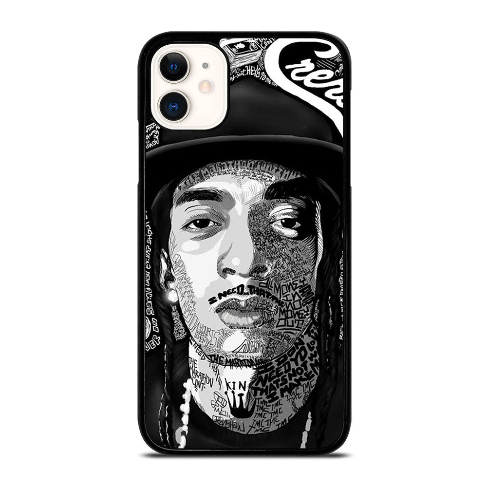 NIPSEY HUSSLE RAPPER QUOTE iPhone 11 Case Cover