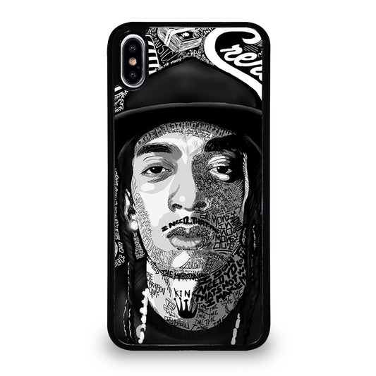 NIPSEY HUSSLE RAPPER QUOTE iPhone XS Max Case Cover