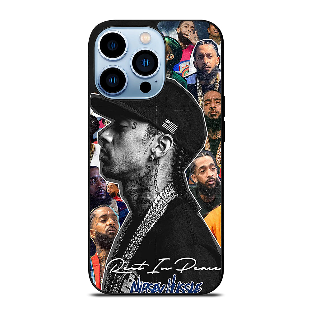 NIPSEY HUSSLE COLLAGE iPhone 13 Pro Max Case Cover