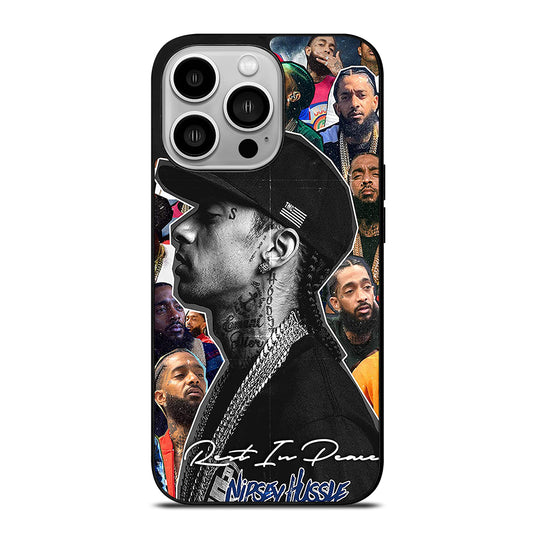 NIPSEY HUSSLE COLLAGE iPhone 14 Pro Case Cover