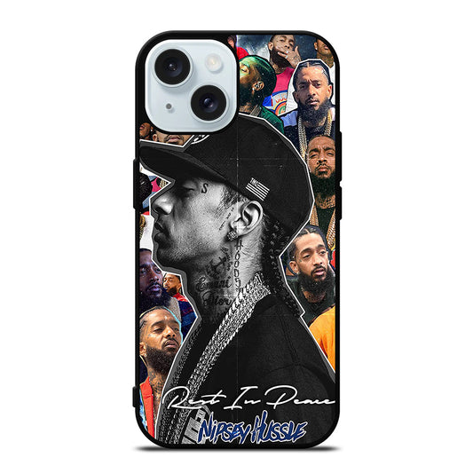 NIPSEY HUSSLE COLLAGE iPhone 15 Case Cover