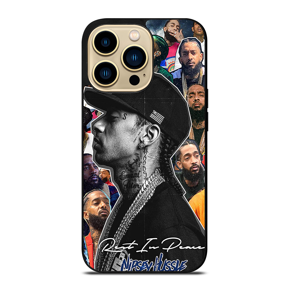 NIPSEY HUSSLE COLLAGE iPhone 14 Pro Max Case Cover