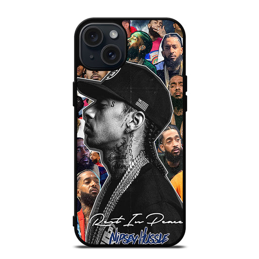 NIPSEY HUSSLE COLLAGE iPhone 15 Plus Case Cover