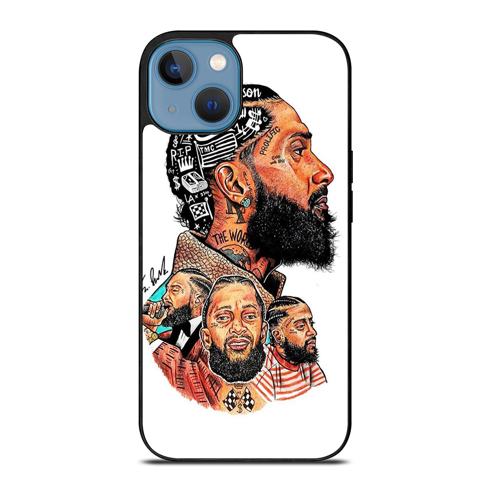NIPSEY HUSSLE RAPPER ARTWORK iPhone 13 Case Cover