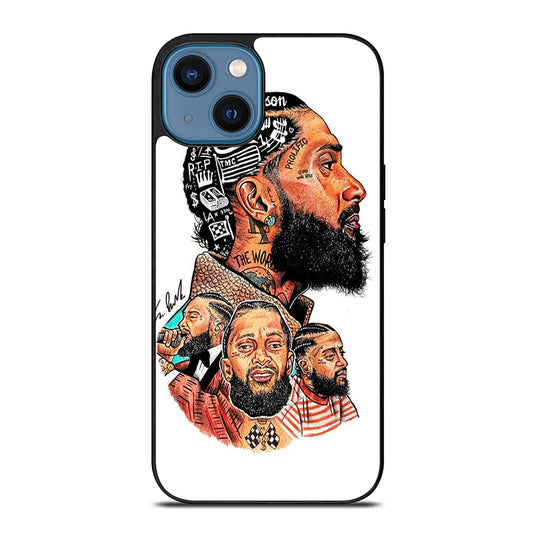 NIPSEY HUSSLE RAPPER ARTWORK iPhone 14 Case Cover