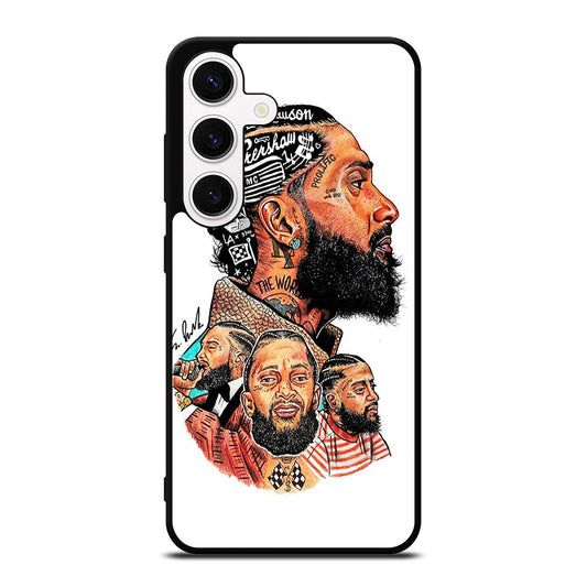 NIPSEY HUSSLE RAPPER ARTWORK Samsung Galaxy S24 Case Cover