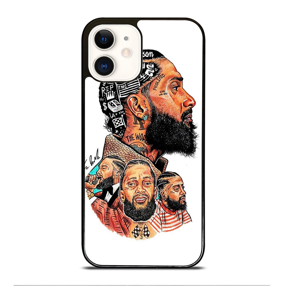 NIPSEY HUSSLE RAPPER ARTWORK iPhone 12 Case Cover