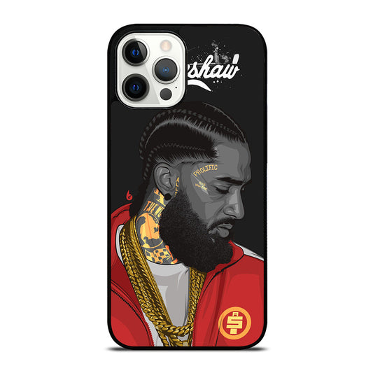 NIPSEY HUSSLE RAPPER ART iPhone 12 Pro Max Case Cover