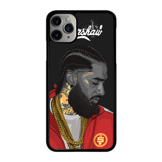 NIPSEY HUSSLE RAPPER ART iPhone 11 Pro Max Case Cover