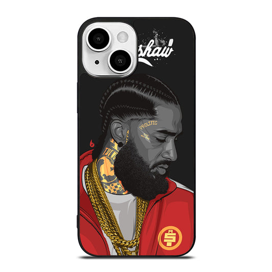NIPSEY HUSSLE RAPPER ART iPhone 13 Mini Case Cover