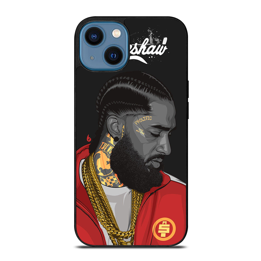 NIPSEY HUSSLE RAPPER ART iPhone 14 Case Cover