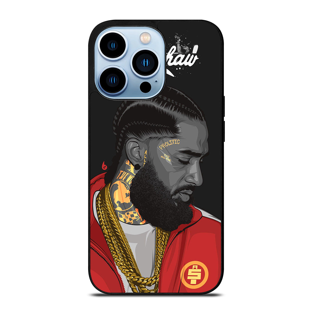NIPSEY HUSSLE RAPPER ART iPhone 13 Pro Max Case Cover