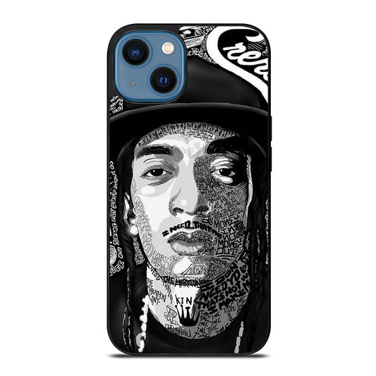 NIPSEY HUSSLE RAPPER QUOTE iPhone 14 Case Cover