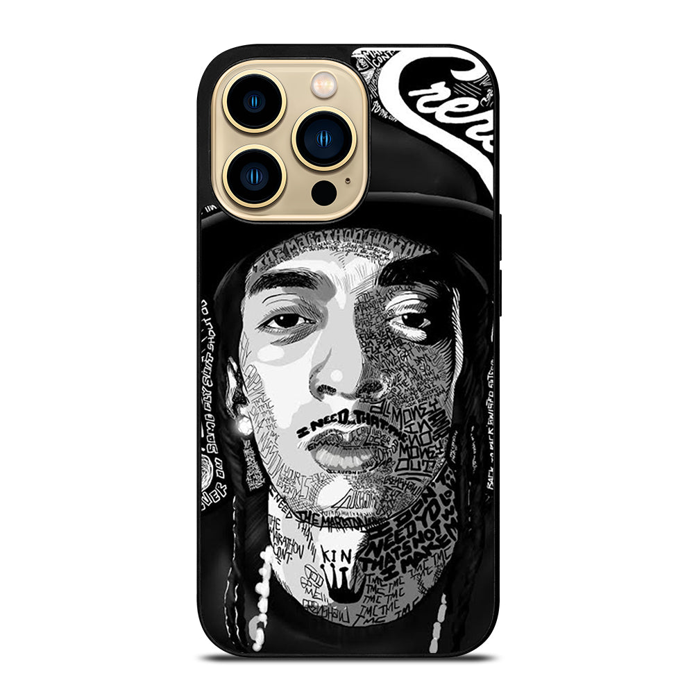 NIPSEY HUSSLE RAPPER QUOTE iPhone 14 Pro Max Case Cover