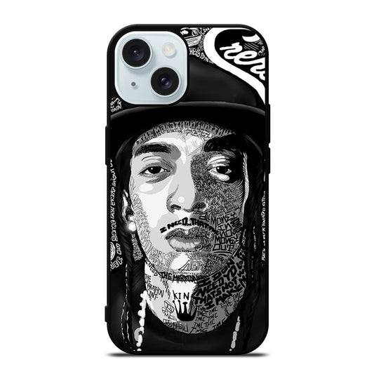NIPSEY HUSSLE RAPPER QUOTE iPhone 15 Case Cover